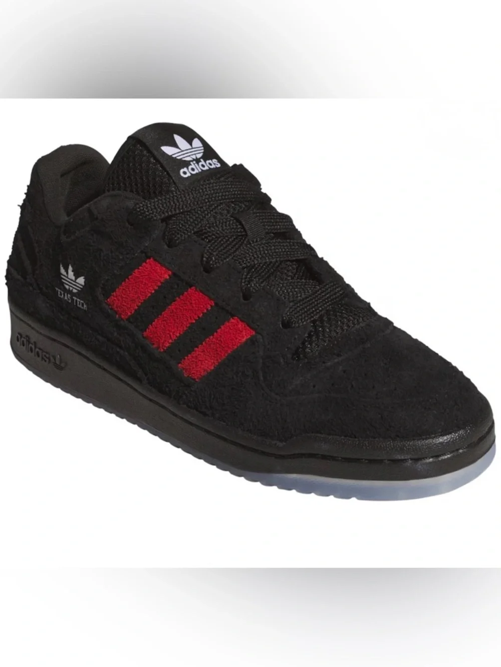 Adidas Forum Low Texas Tech Red Raiders Shoes Unisex Men’s sz 6.5/Women’s 8 RARE